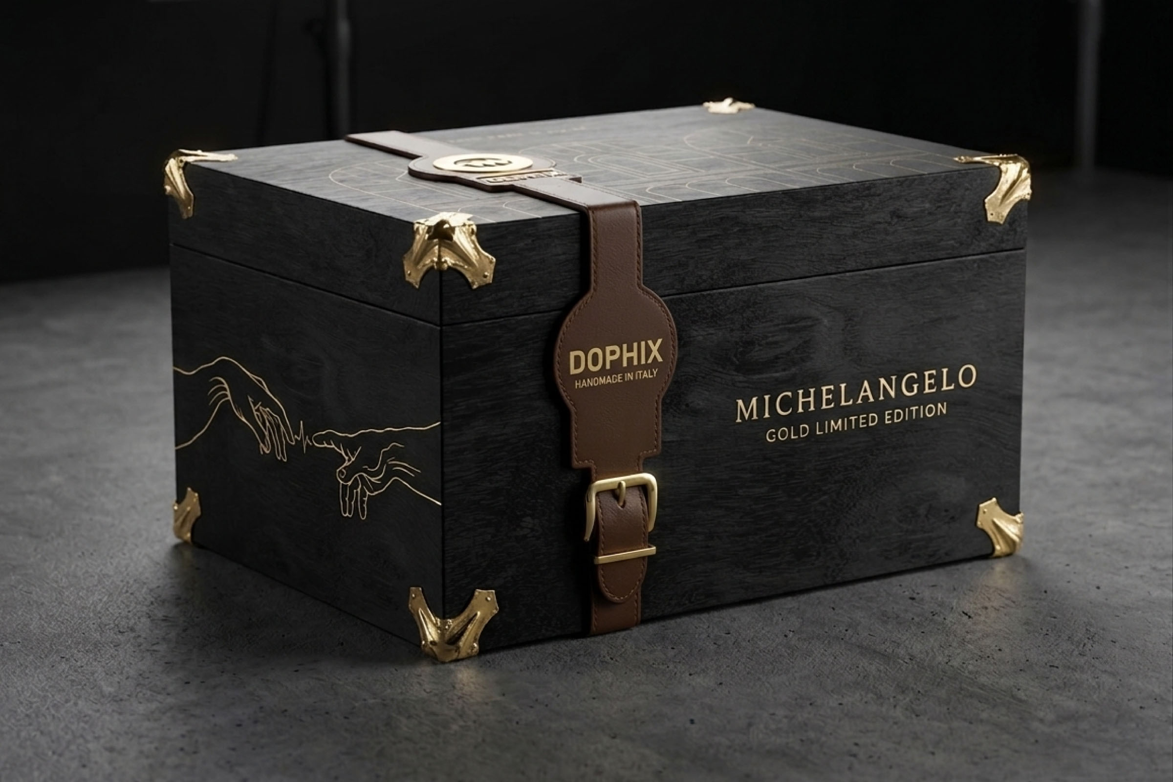 Dophix Michelangelo Overdrive premium pedal packaging
