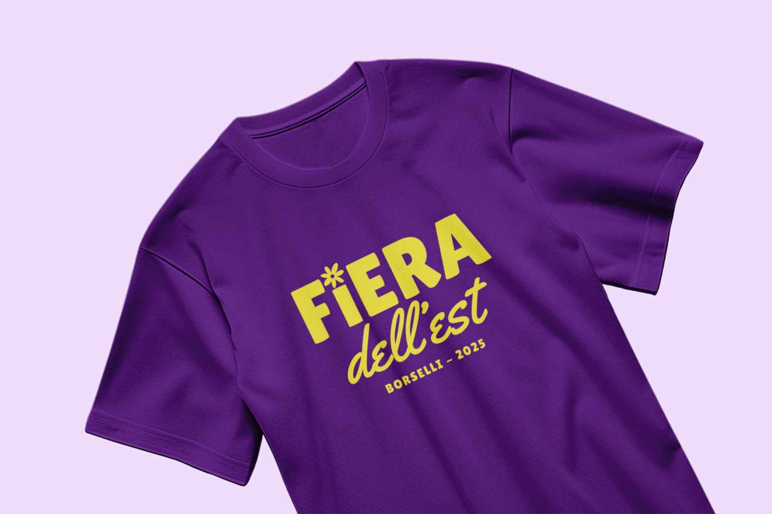 Fiera dell'Est 2025 event branding and merchandise