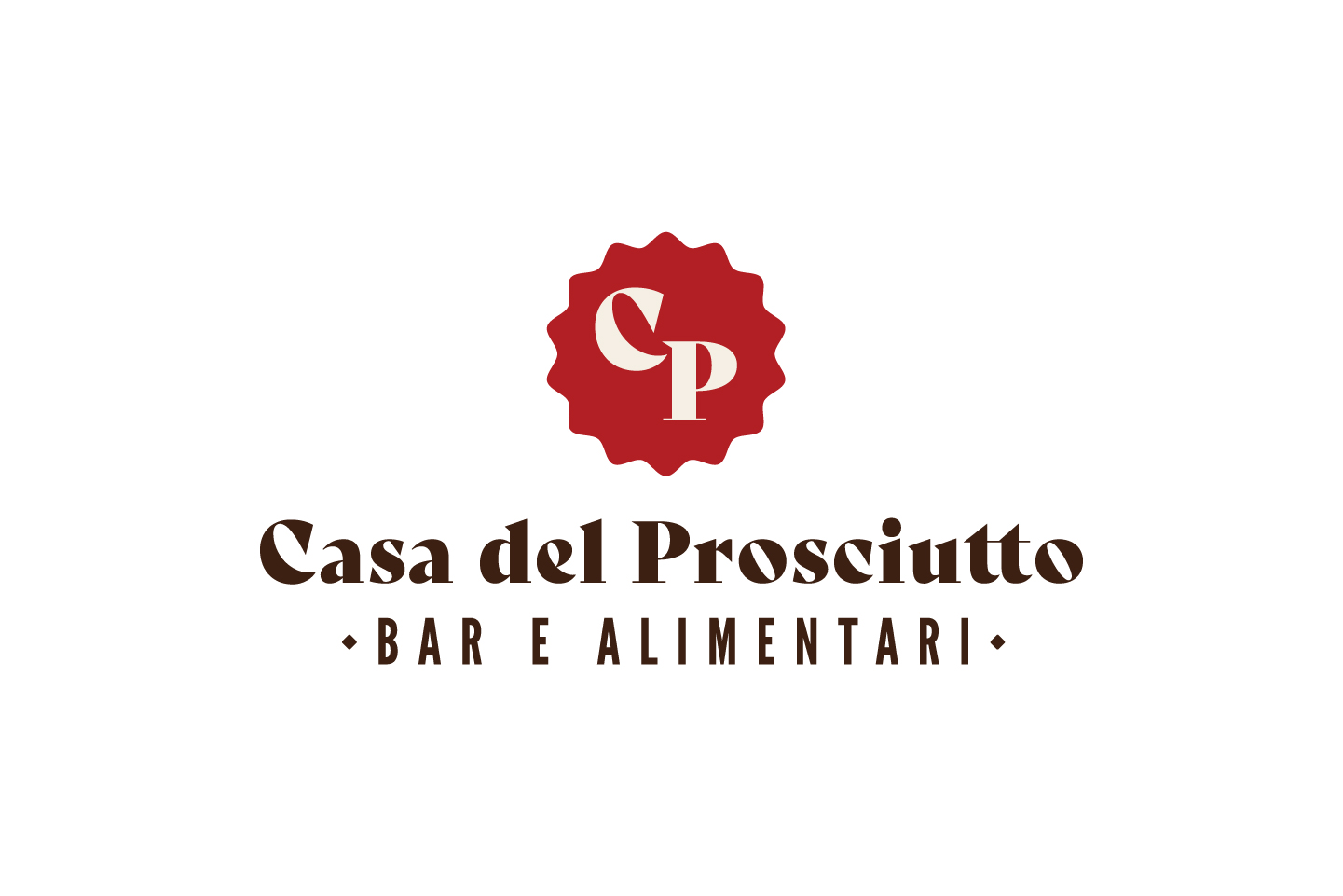 Casa del Prosciutto Tuscan bottega brand identity