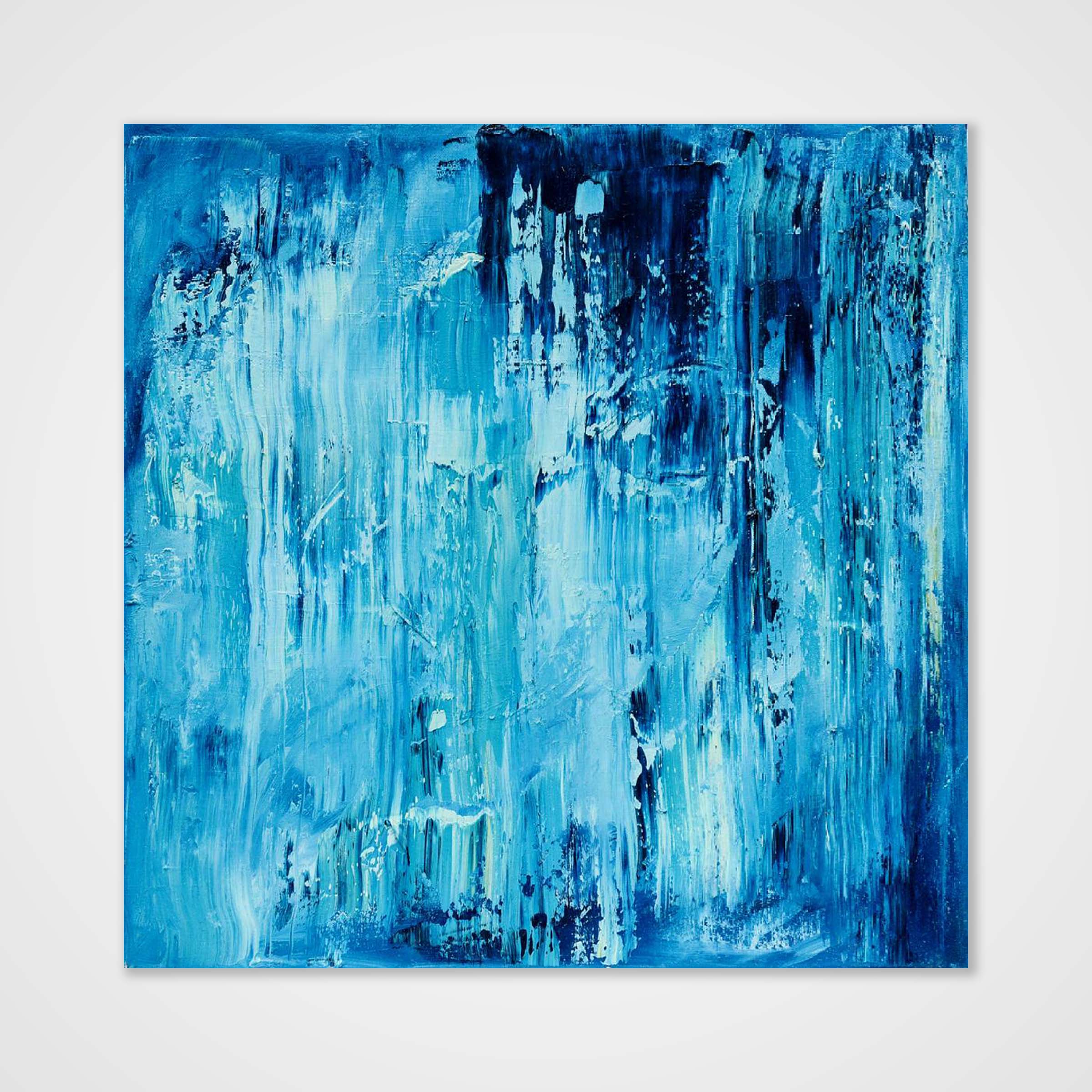 abstract painting of water