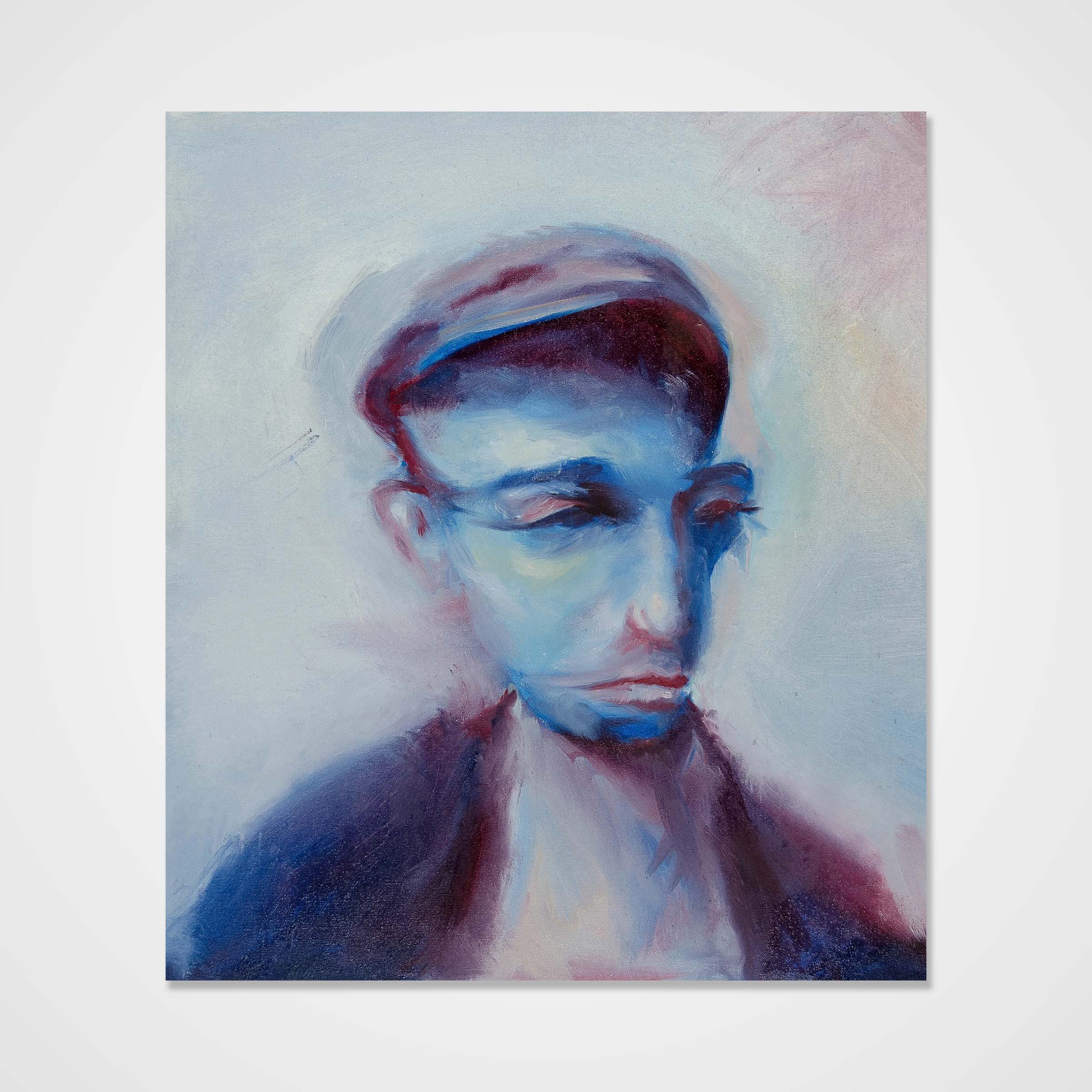 Self Portrait, abstract painting