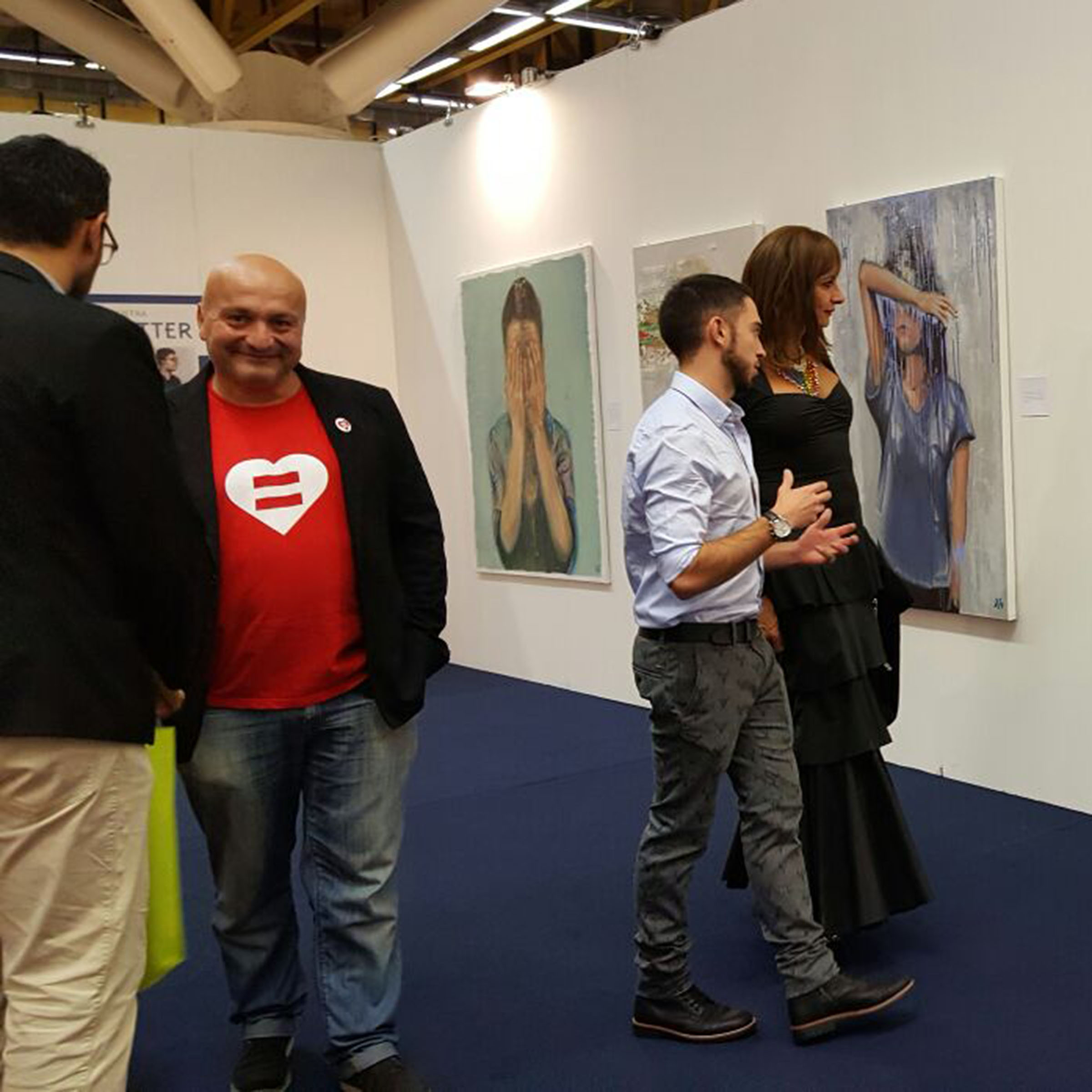 Exhibition in Bologna with Vladimir Lussuria